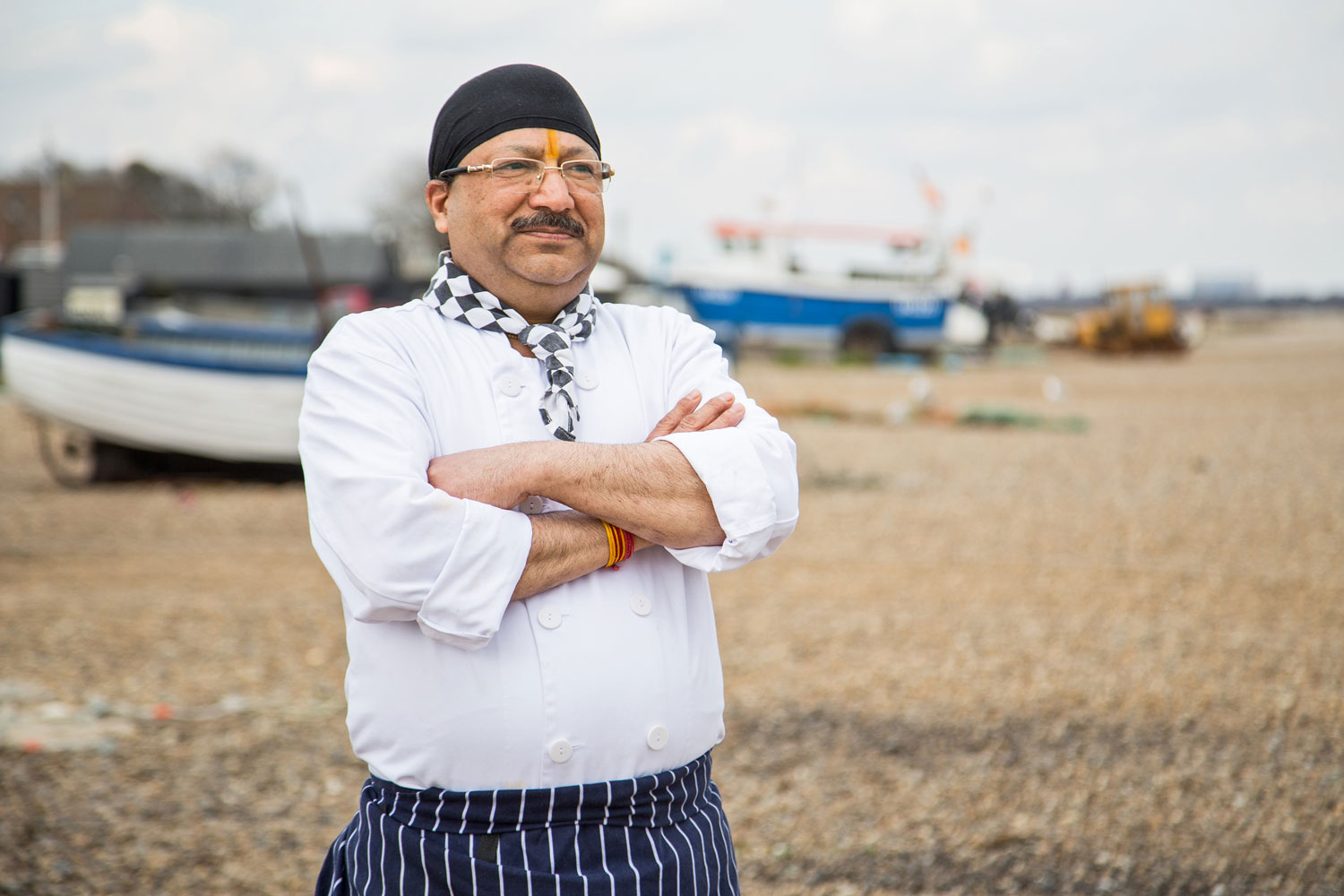 Pratap Singh Rawat, Head Chef at the new Sea Spice restaurant at the White Lion