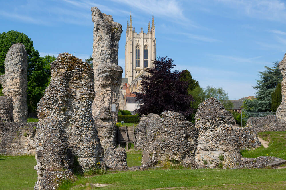 Abbey Ruins in the Abbey Gardens, Bury St Edmunds (photo credit - Phil Morley)